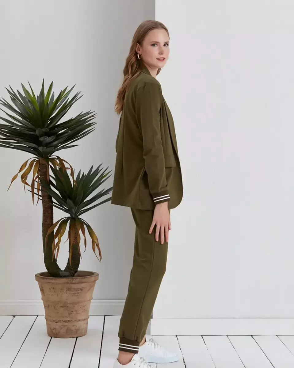 Royalfashion Khaki 2 részes női szett