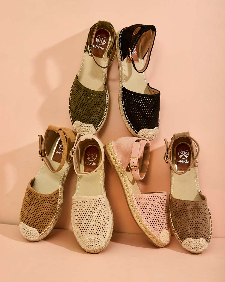 Royalfashion Női Felle espadrilles