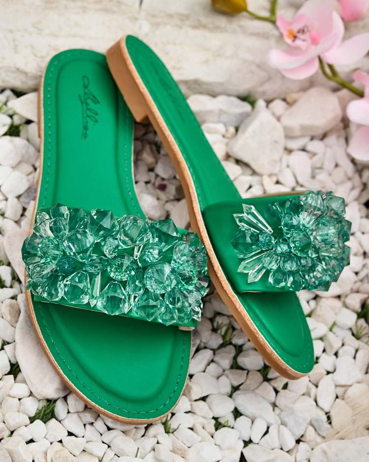 Royalfashion Női Loberra strasszos flip-flop