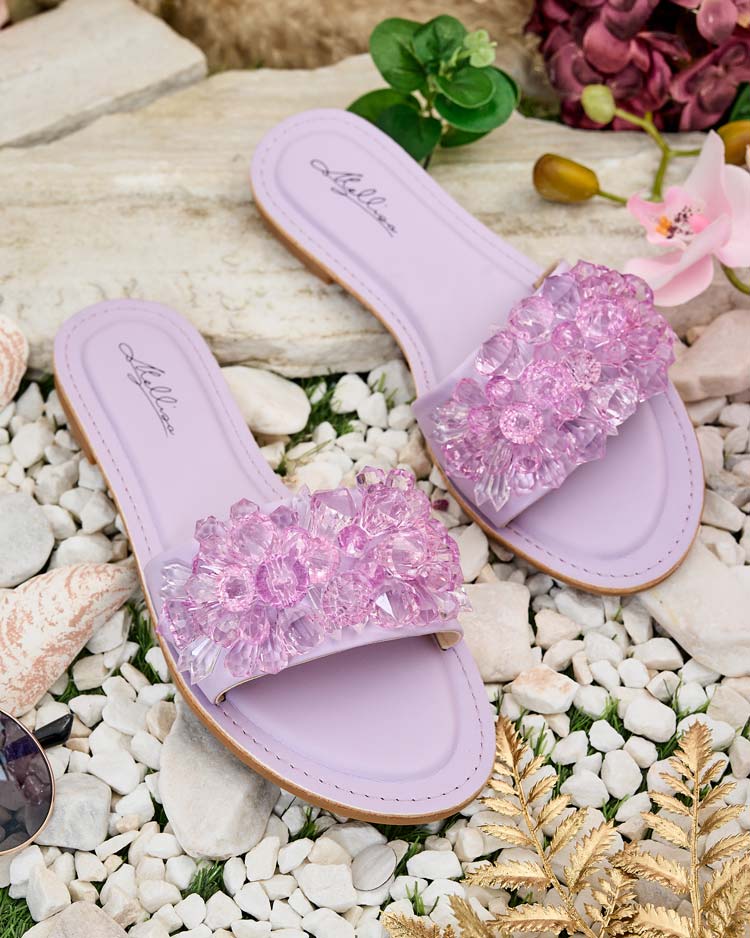 Royalfashion Női Loberra strasszos flip-flop