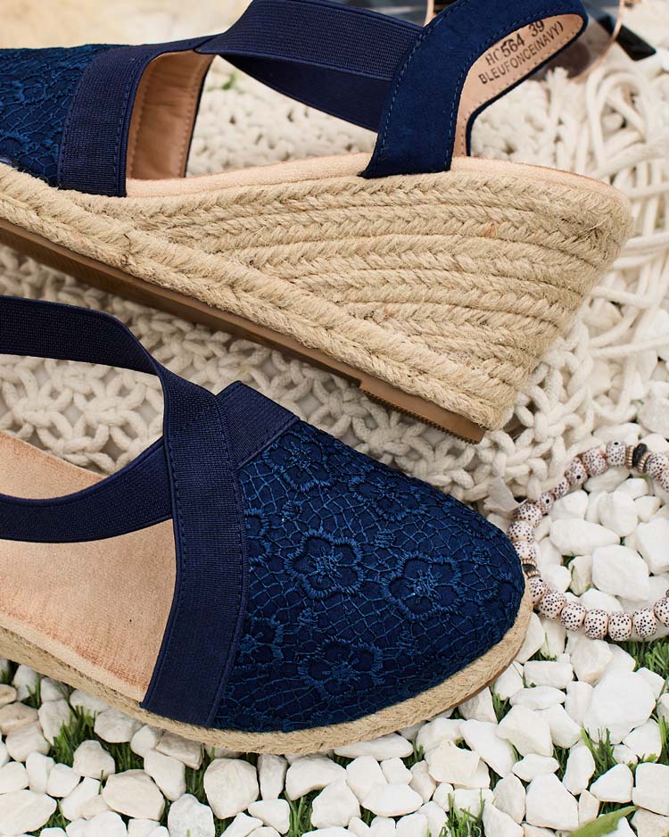 Royalfashion Női Oleqa espadrilles a saroknál