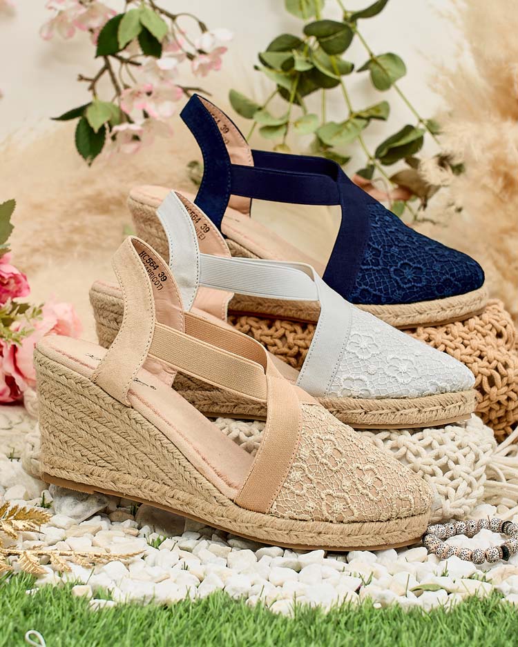 Royalfashion Női Oleqa espadrilles a saroknál