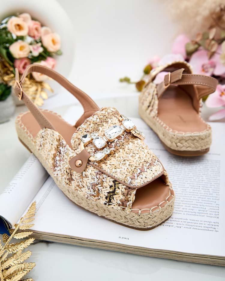 Royalfashion Női espadrilles nyitott orral