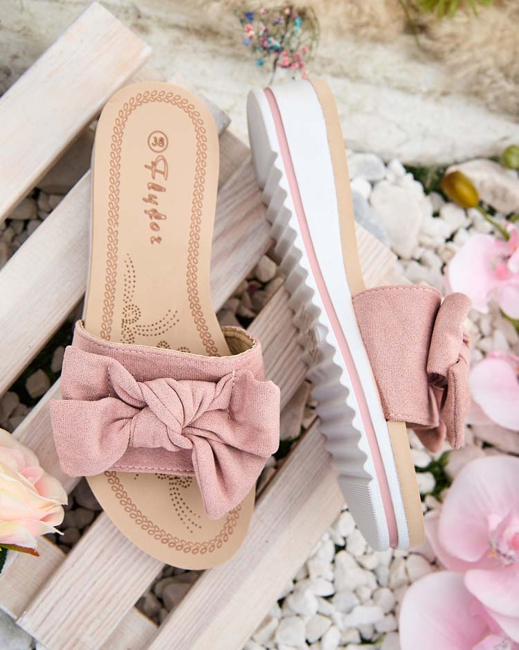 Royalfashion Női flip-flopok masnival Erinner