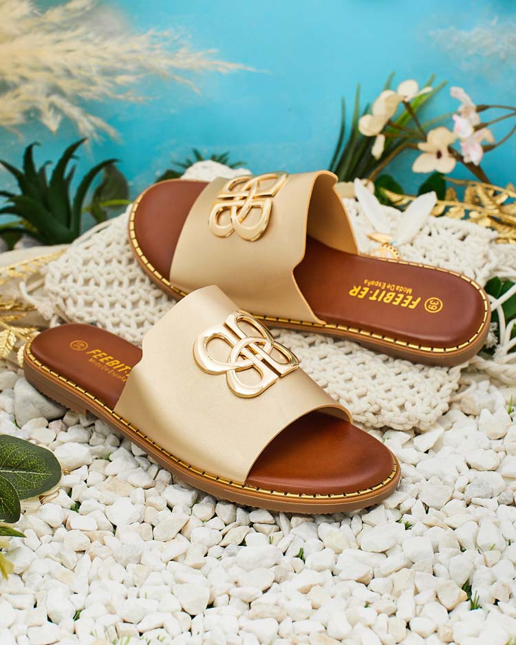 Royalfashion női egér lapos talpú flip-flop