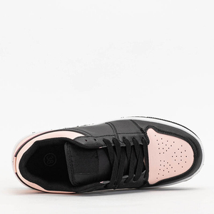 Rózsaszín és fekete Pinocco női sportcipő - lábbeli