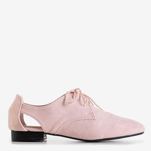 Rózsaszín női cipő kivágással Fairy - Lábbeli