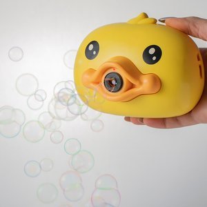 Sárga kacsa szappanbuborékos gép 3+ gyerekeknek - játékok