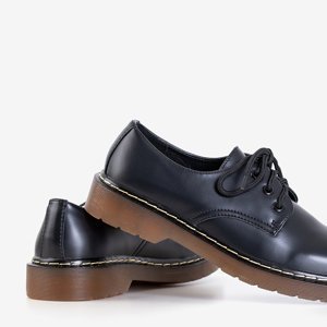 Shulli női fekete cipő - Lábbeli
