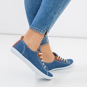 Sindri Blue női fűzős cipők - cipők