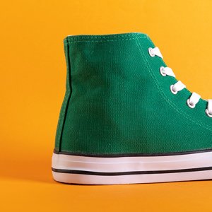 Skarla zöld női magas cipők - cipők