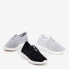 Szare sportowe buty damskie typu slip - on Poliea - Obuwie