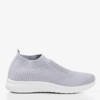 Szare sportowe buty slip - on Brize - Obuwie