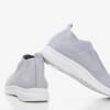 Szare sportowe buty slip - on Brize - Obuwie