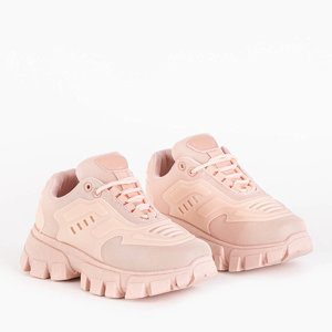 Világos rózsaszín női tornacipő Ganisola sportcipő - Lábbeli