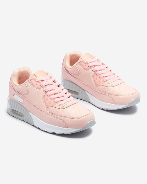 Világos rózsaszín női tornacipő sportcipő Delluni- Footwear